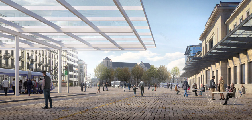 日内瓦 Cornavin 城市综合体丨瑞士日内瓦-20