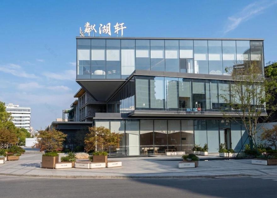 绵阳·永盛和粼湖轩销售中心丨中国绵阳丨成都 JS 鲸舍设计|范相成-2