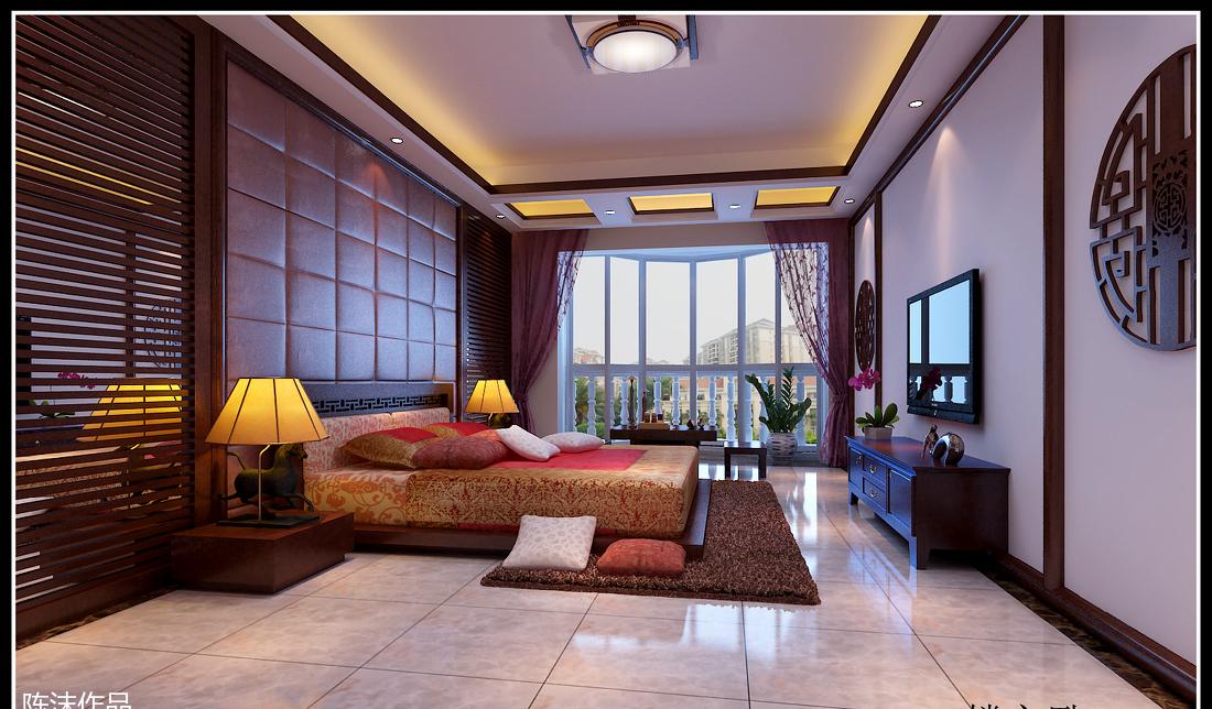 
中式风格别墅 -8