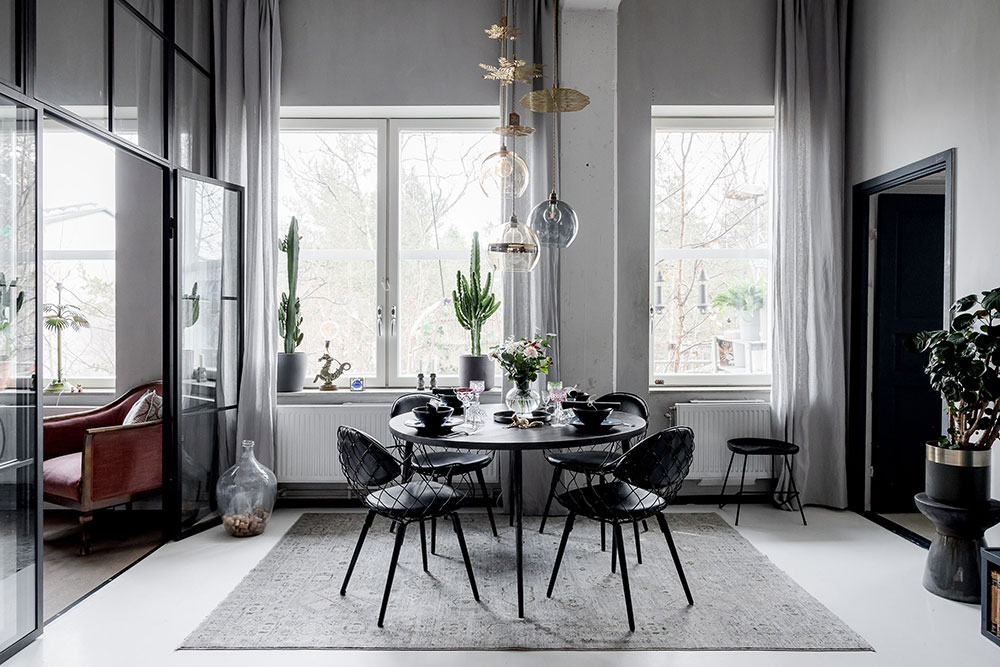 瑞典 73 平米混搭风格公寓设计-8