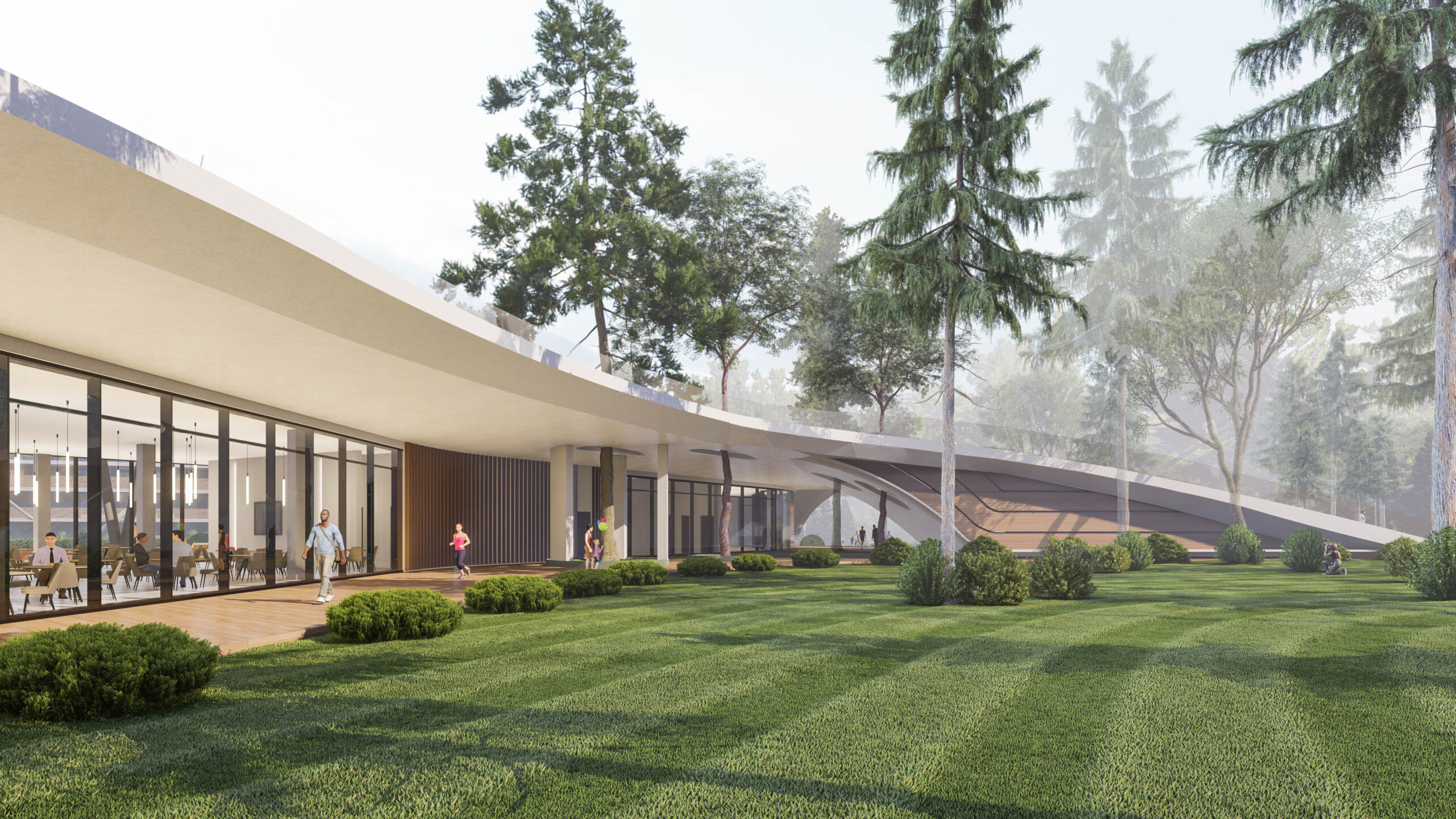 Проект общественного SPA комплекса в кп Вербилки 1850м² — портфолио бюро ARXY-13