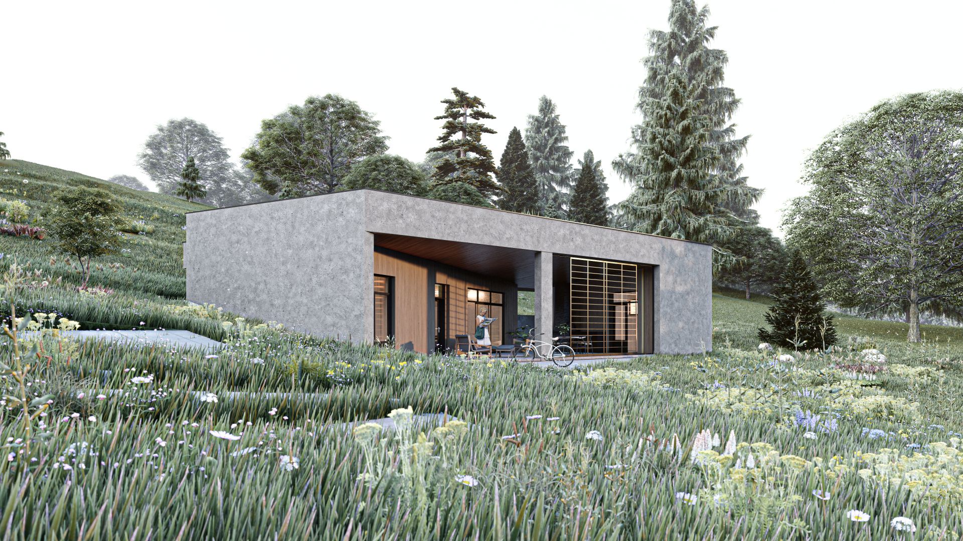 Petrovaradinu现代窑洞住宅设计丨Metfer projekt-0