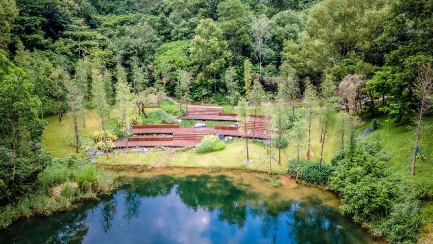 大运智慧公园之湖间|湖上一回首,青山卷白云-39