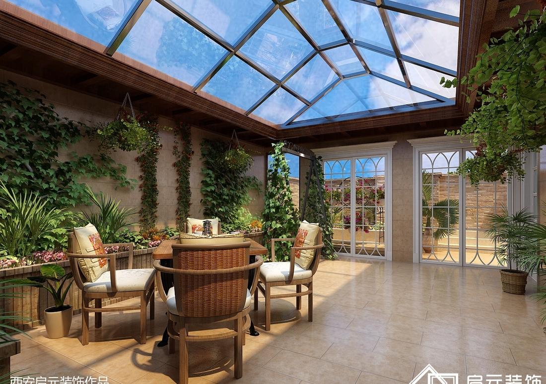 西安启元装饰打造古典欧式家居风格-21