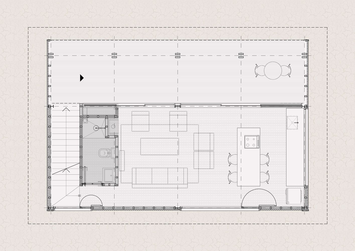 阿根廷 Casa Bou 黑盒子住宅丨LMCO arquitectos-19