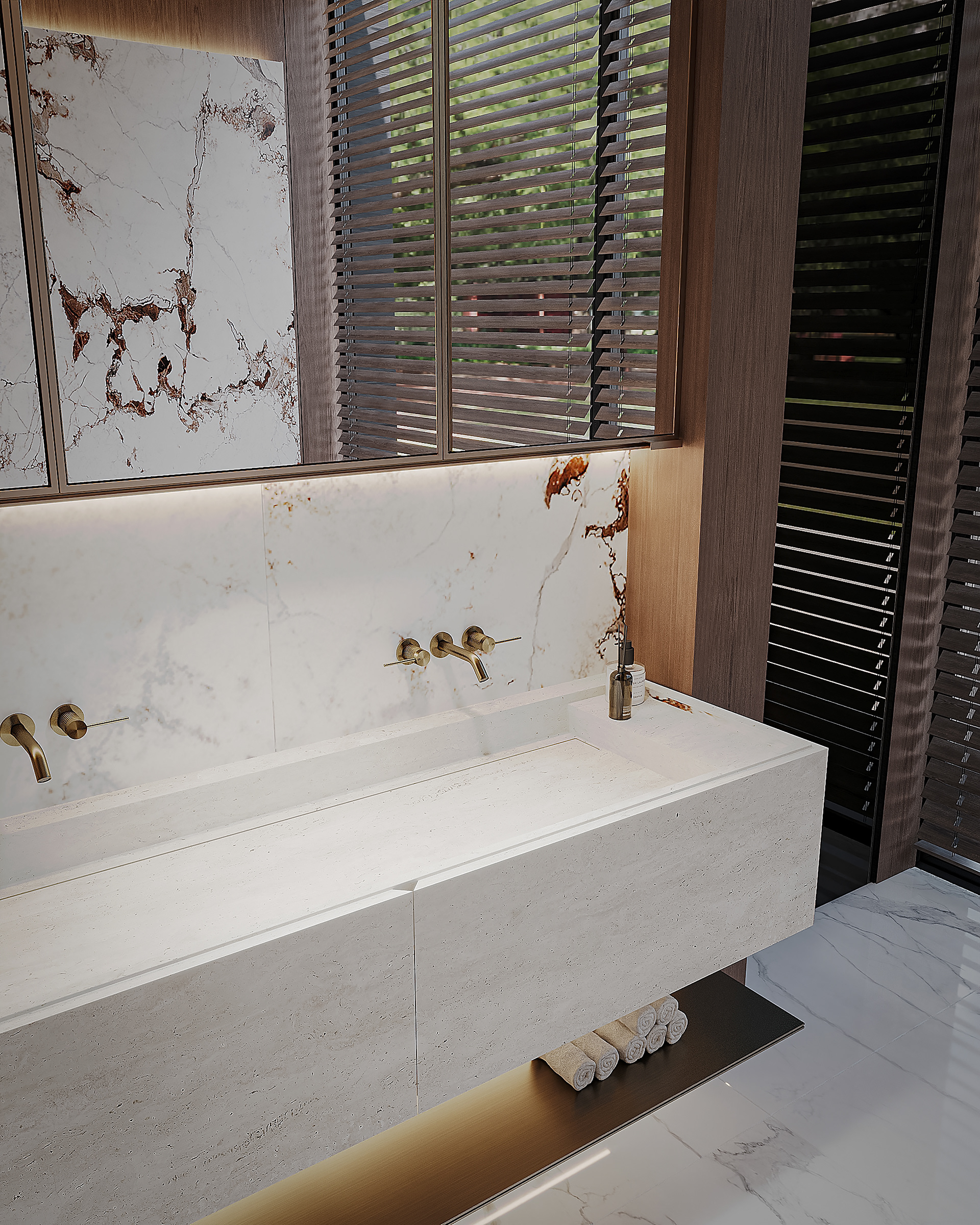 朱美拉现代奢华浴室丨United Arab EmiratesDubai-6