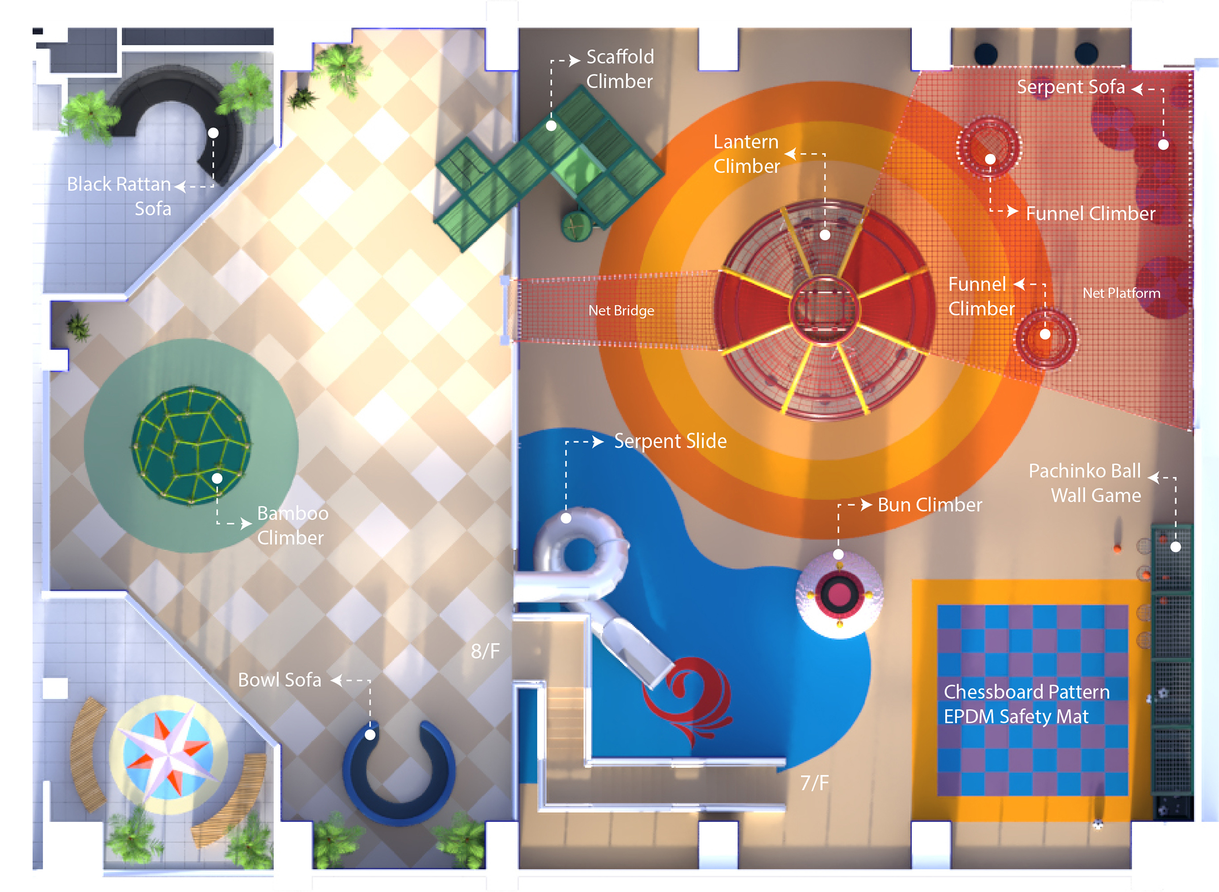 香港国际小学新校舍巨型灯笼游乐场丨中国香港-34