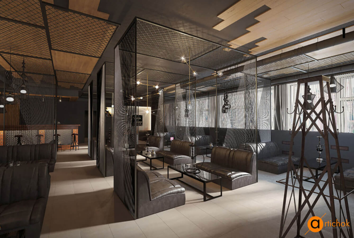 水烟吧“NARIKELA  Art  i  chok”丨乌克兰基辅-20