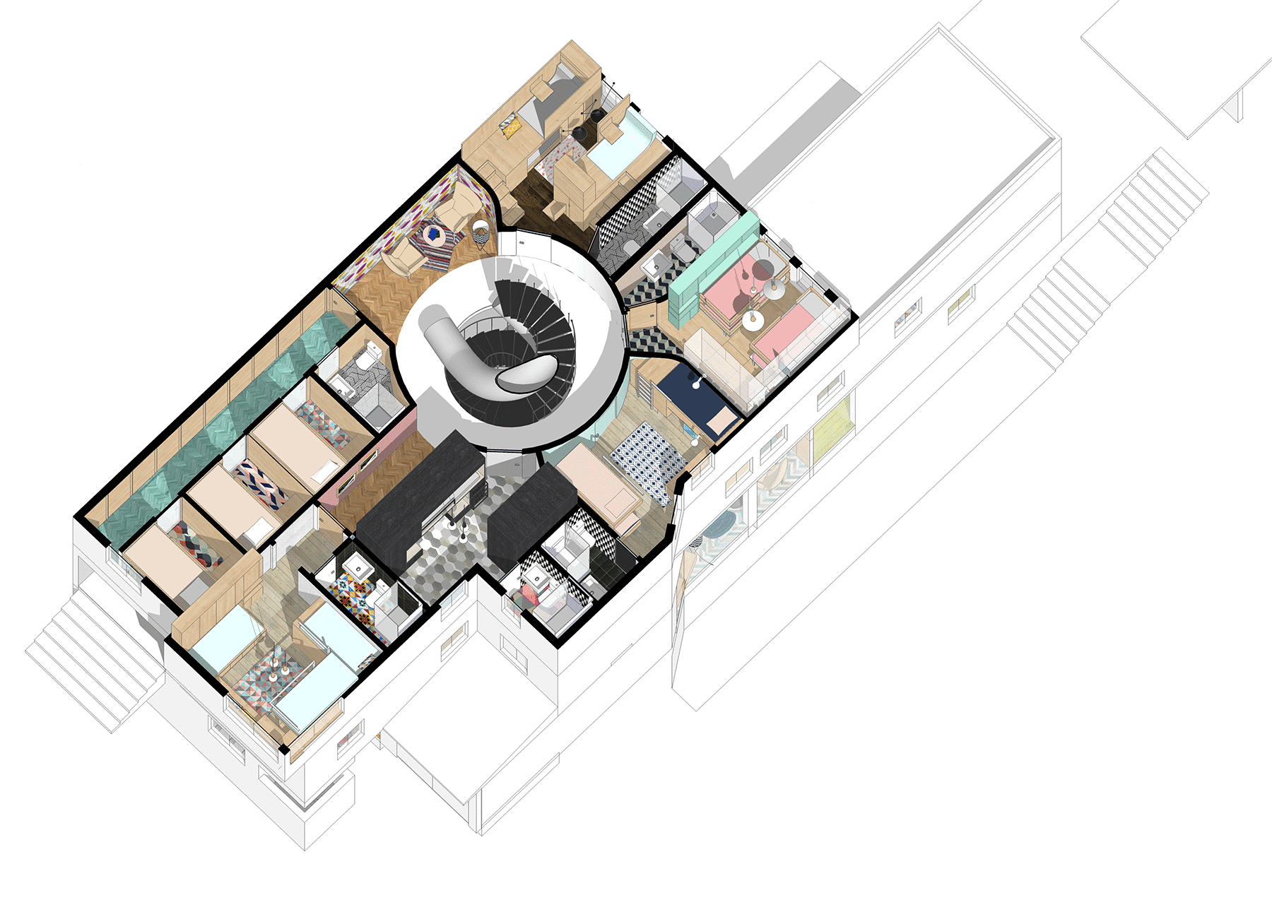 Megabudka:旧金山的共享居住空间丨美国丨安娜·布尔拉科娃等六人-30