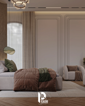 Modern Master Bedroom Suite Interior Design