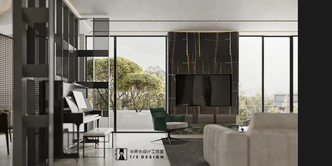 宁波壹鼎苑住宅丨中国宁波丨BBSDESIGN 半杯水-10