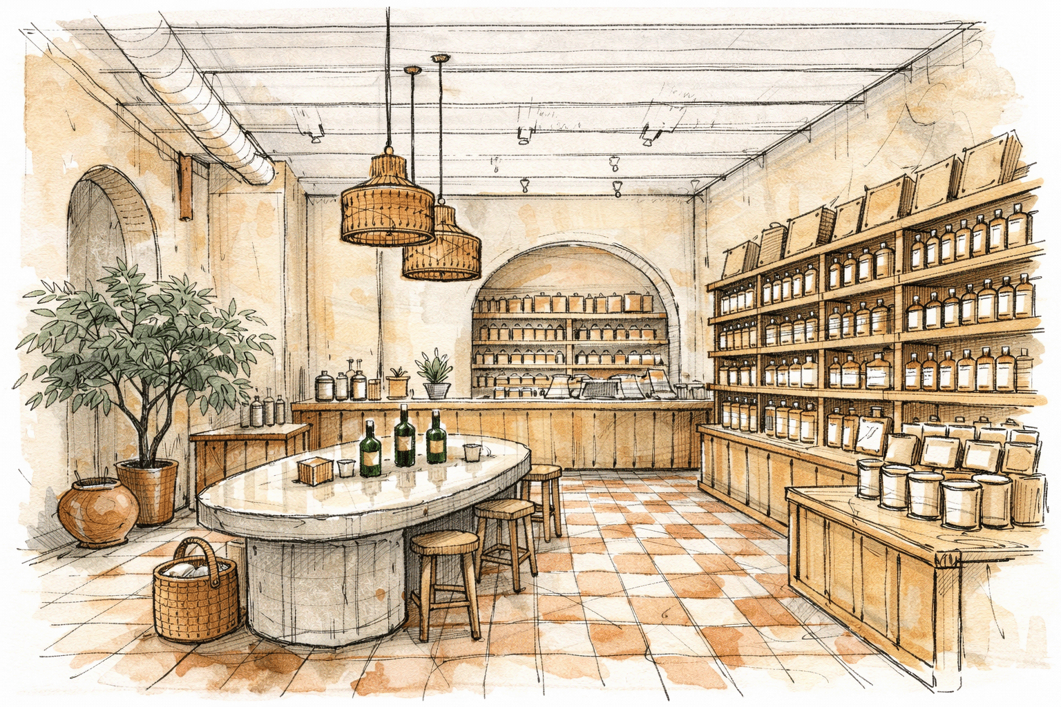 风味与友（注：Sapori可理解为风味、滋味，Co一般是Company缩写有公司之意，但这里也可联想为Companion即伙伴、朋友，结合品牌取名特色意译为风味与友 ） 丨美国洛杉矶丨Futuris Architects-5