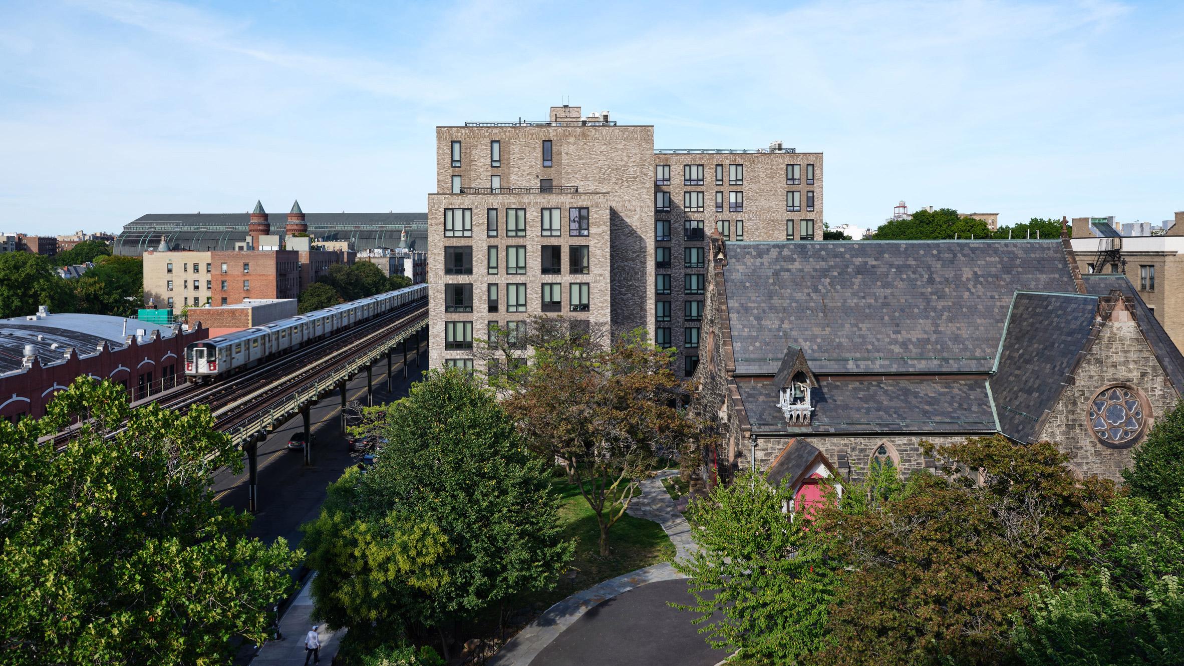 St James Terrace社会住房项目丨美国纽约丨Dattner Architects-0