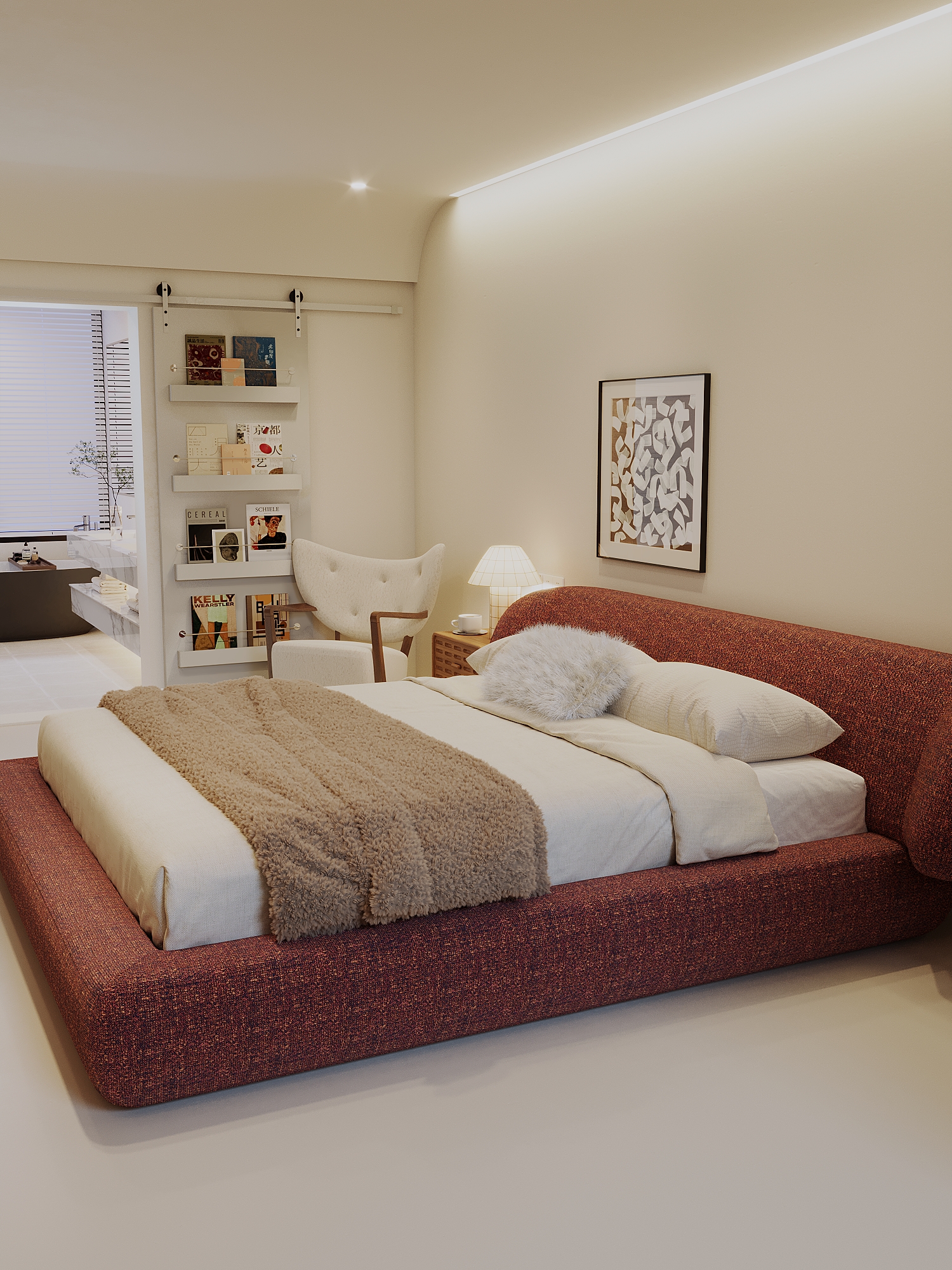 自然主义.卧室空间-高端家具——云海视觉-4