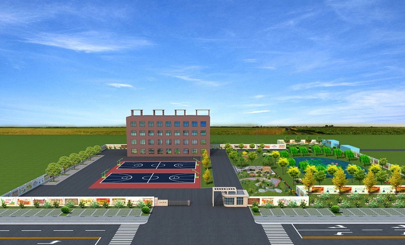 学校规划设计案例效果图-1