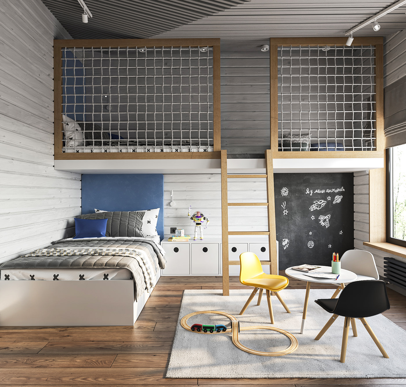 200平 木质简约别墅设计-30