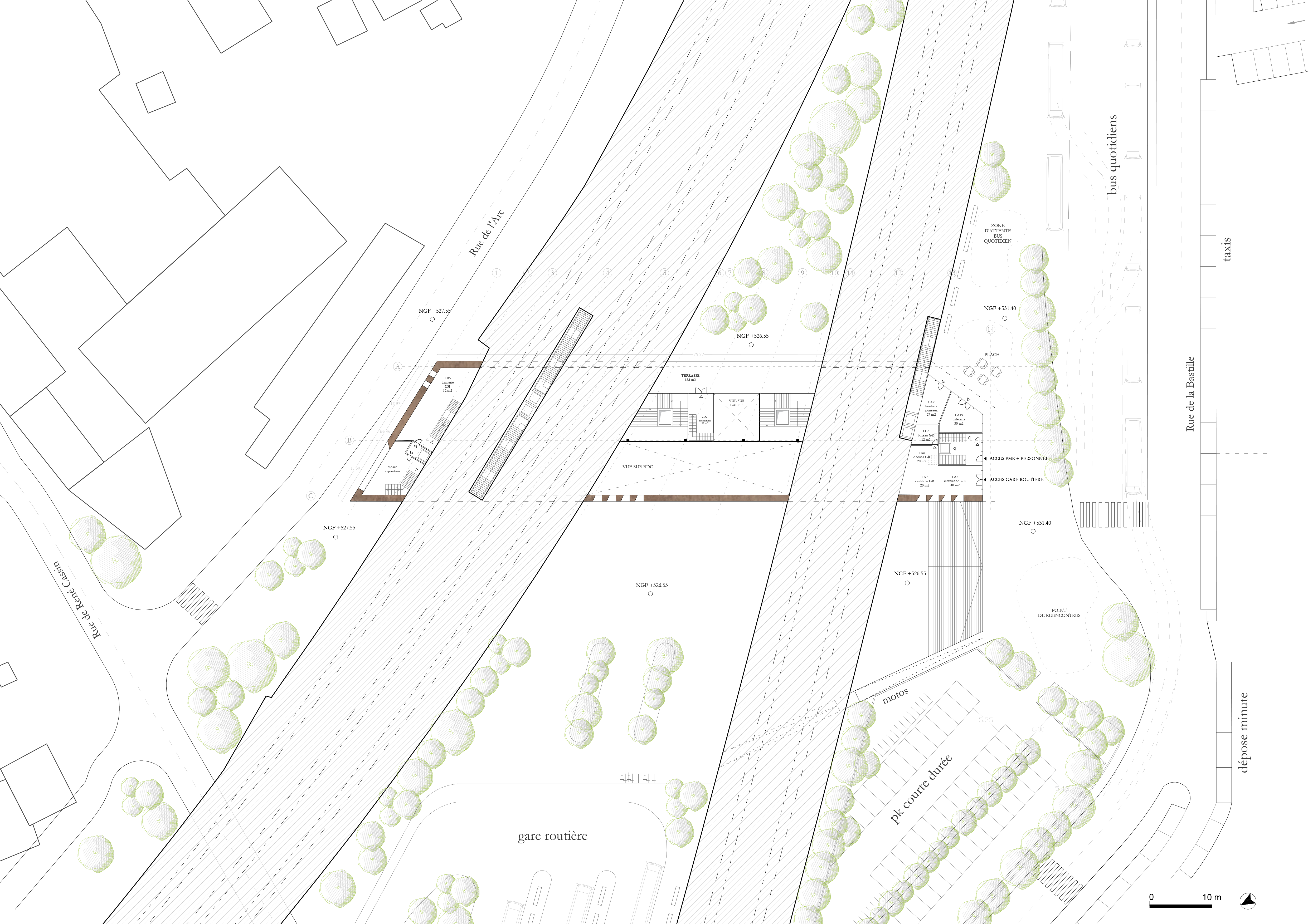 SaintJeandeMaurienne 车站丨Bordas+Peiro 建筑事务所-22