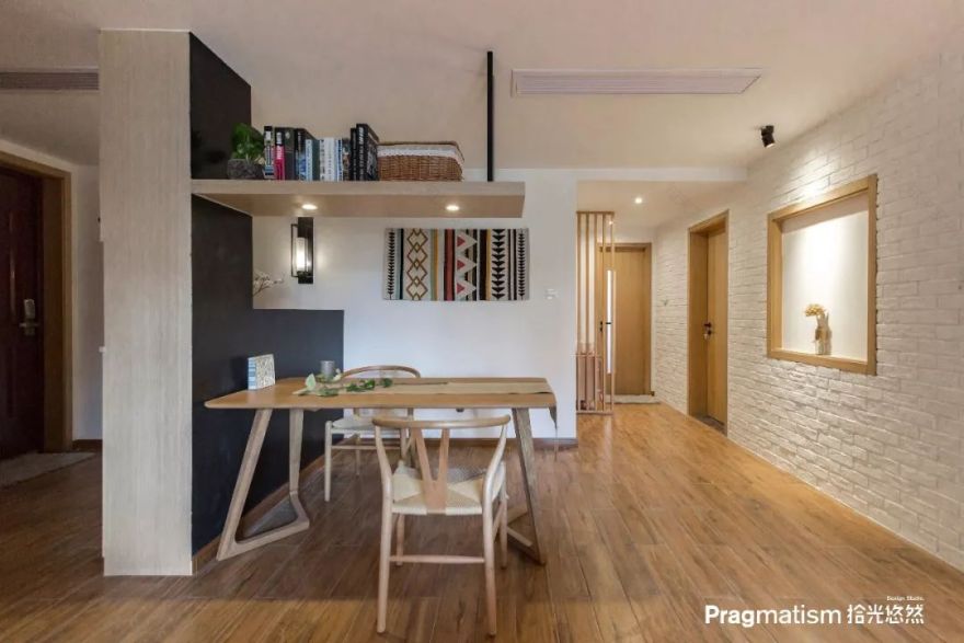 104㎡成都美城·悦荣府私宅改造,实现书房开放式设计-32