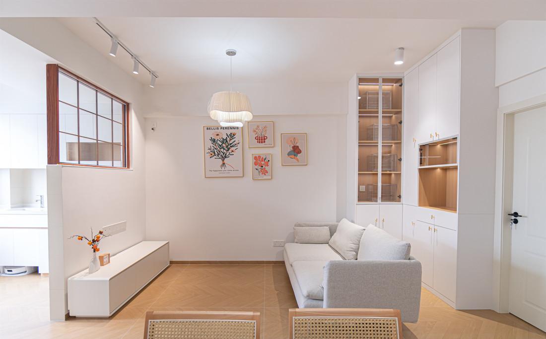 72㎡原木风二居室室内改造-8