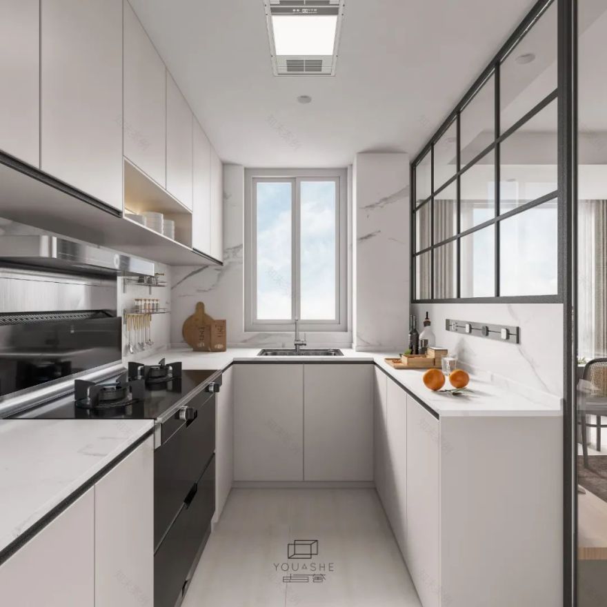 复古绿雅家居设计丨中国上海丨由舍空间设计-23