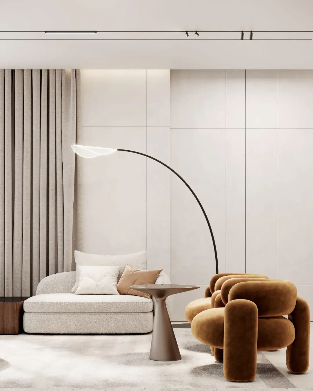 735㎡现代极简别墅设计丨LeQB Architects-84