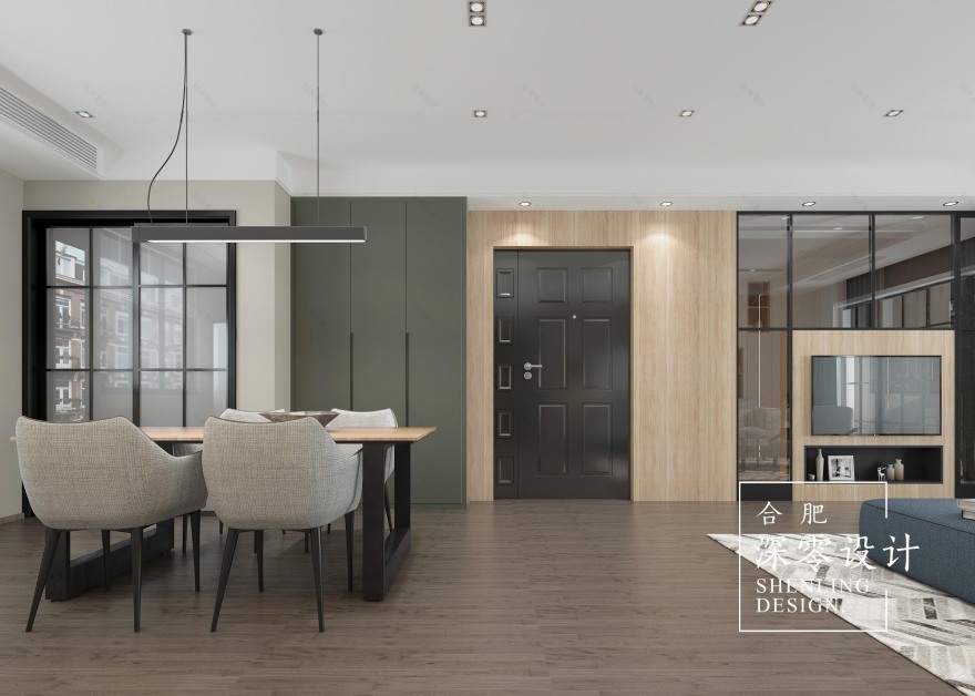 合肥铂悦庐州府 | 140㎡现代简约风,优雅绅士的家-31