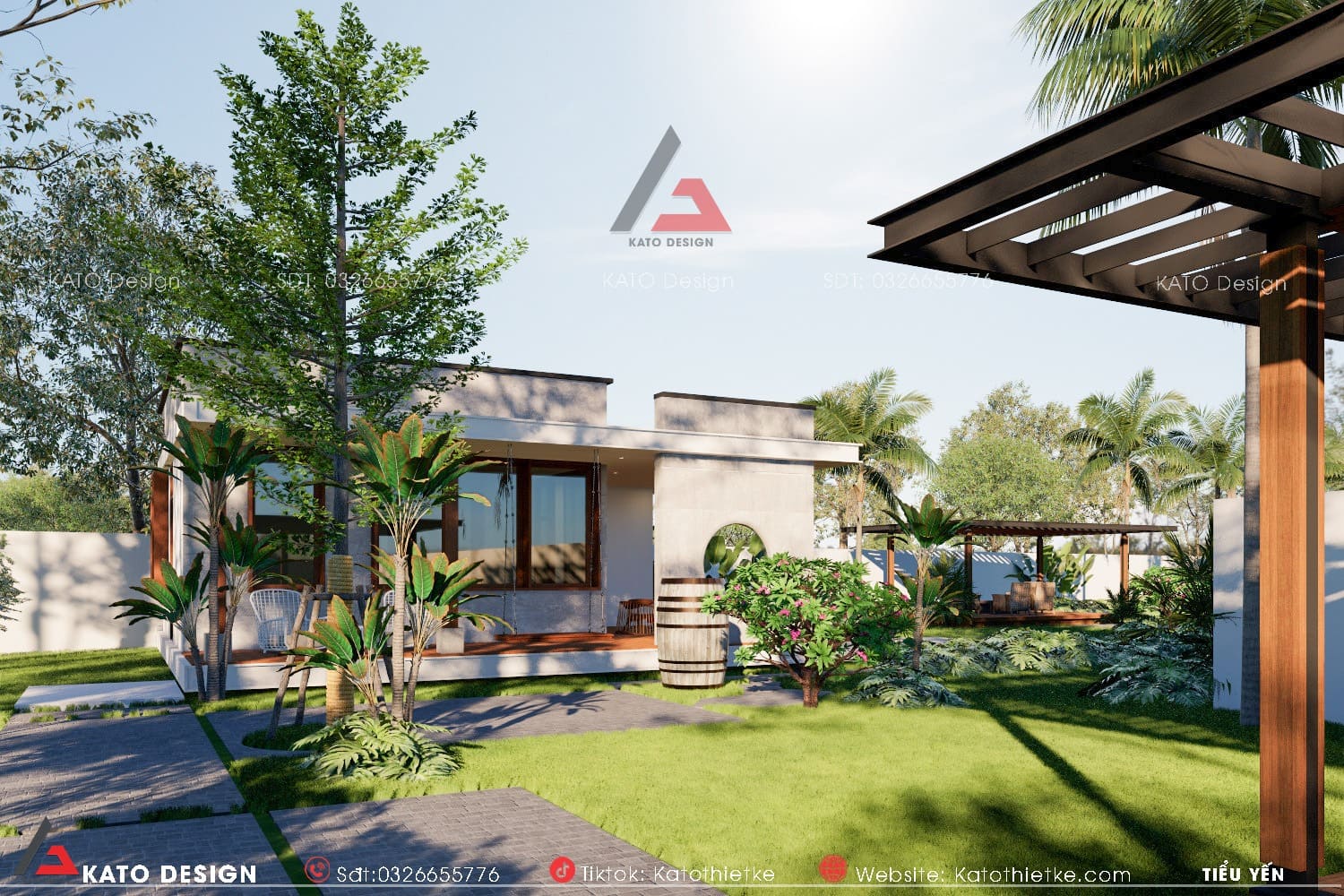 小燕屋(注:TIỂU YẾN音译为小燕,因缺乏更多背景信息,这是基于音译的常规处理,可能与实际情况有偏差) 丨KATO Thiết Kế-2