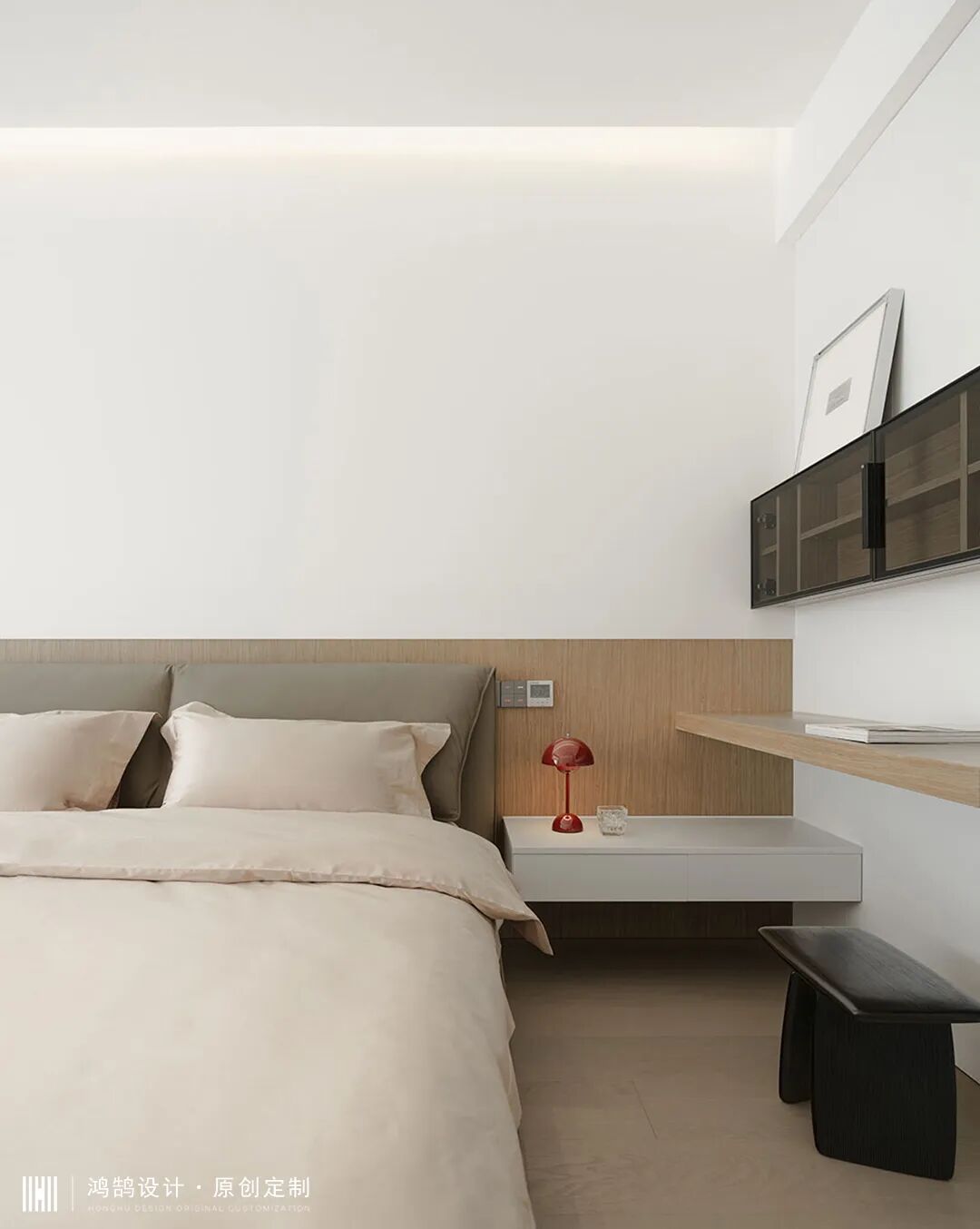 160㎡轻盈体量化空间，穿插设计手法，极致的简约-53