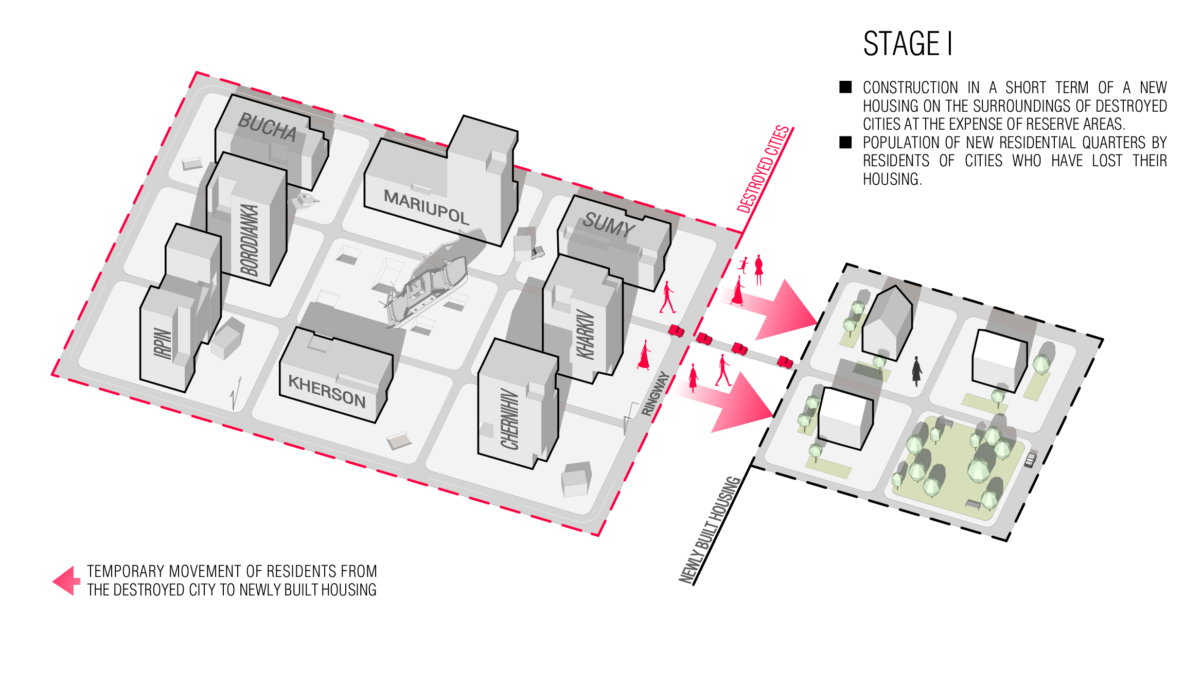 城市重建概念，住宅建筑丨乌克兰丨KYB 建筑师事务所-10