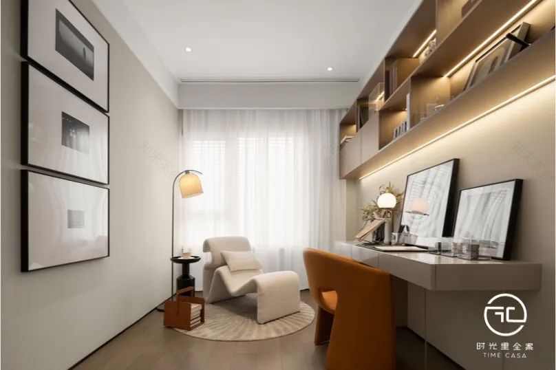 现代轻奢,三代同堂的品质生活空间丨中国资阳丨时光里全案设计-35