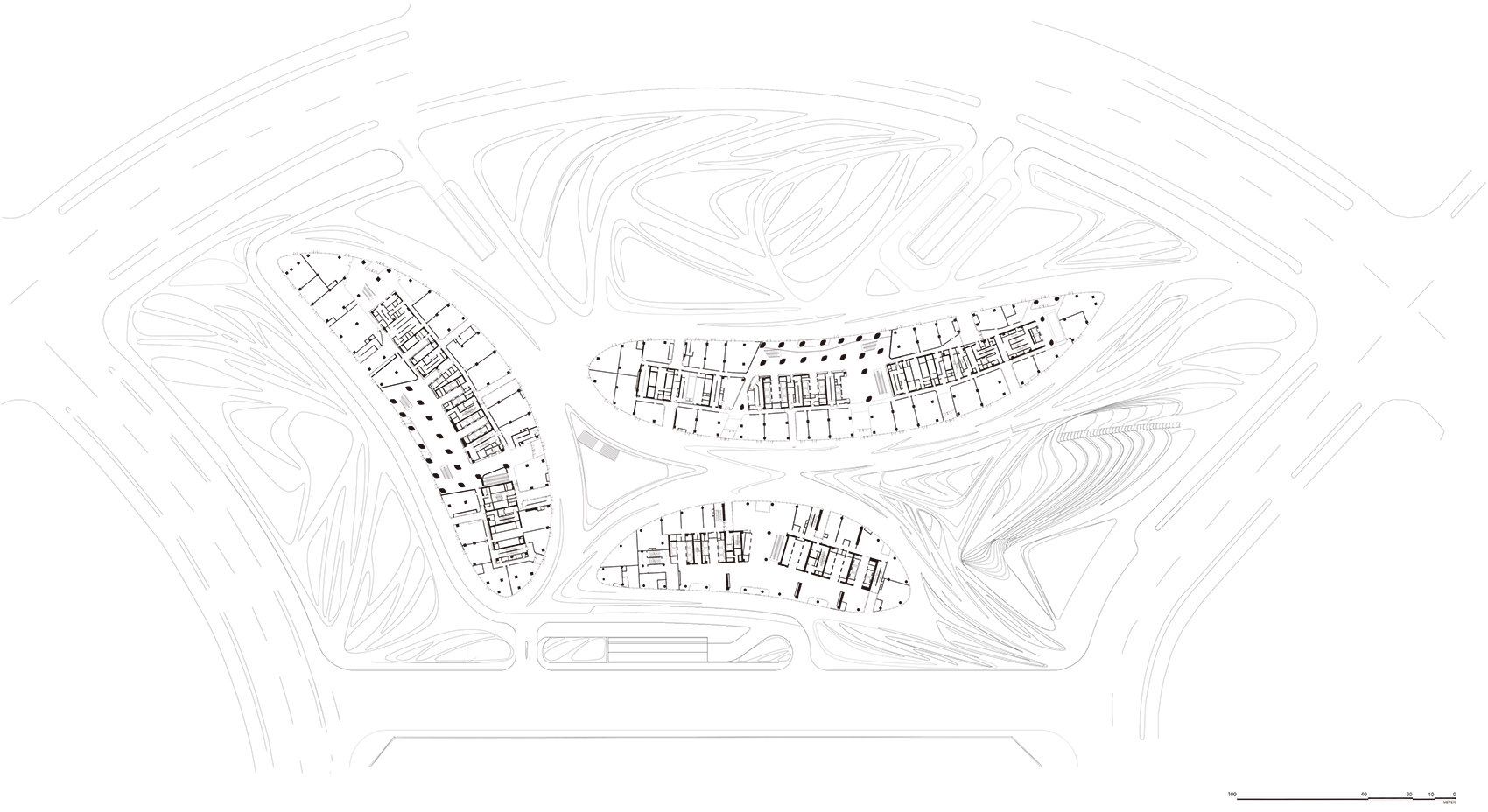 望京SOHO荣获詹天佑工程奖 / 扎哈·哈迪德建筑事务所-35