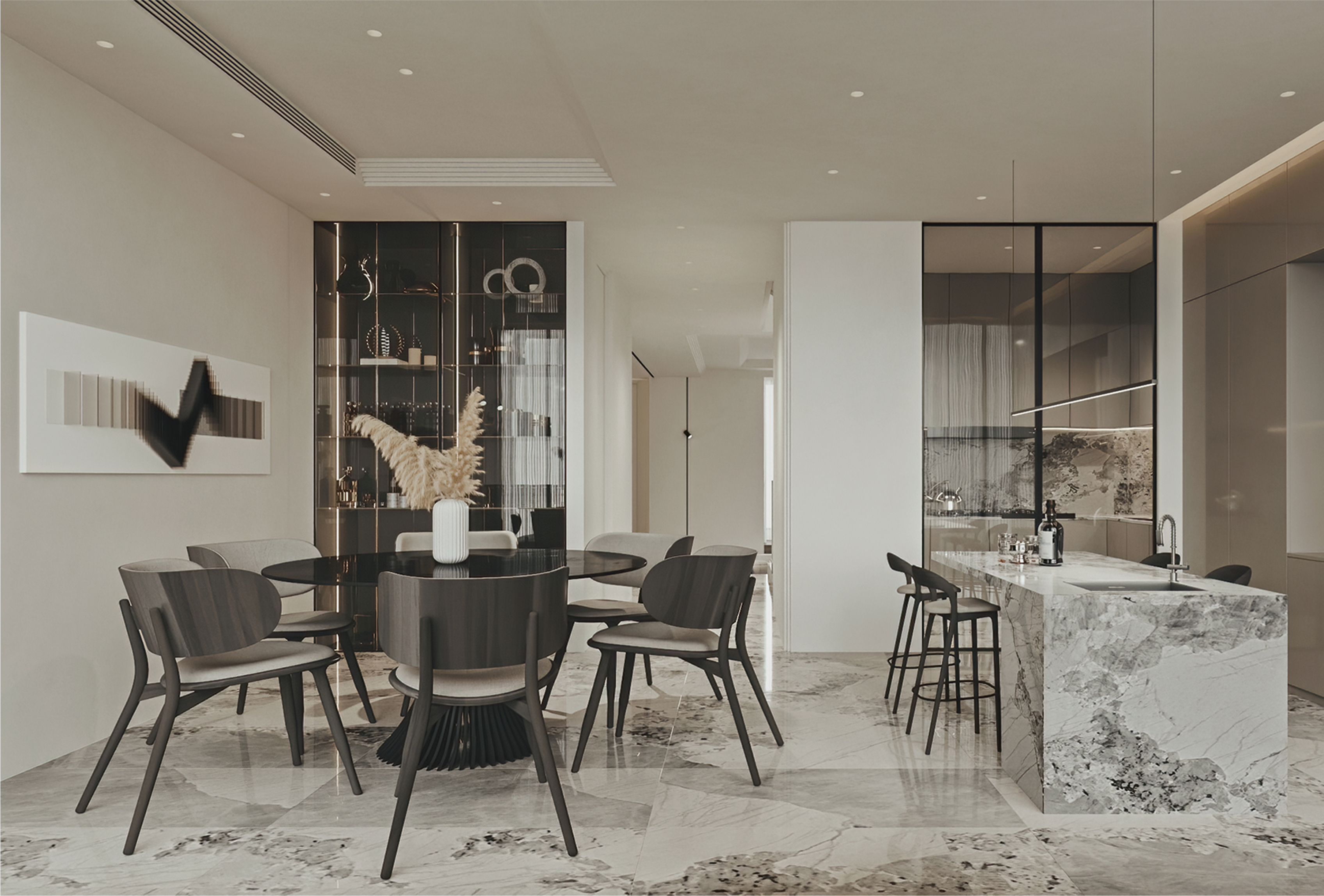 派逃设计·580m²现代别墅-22