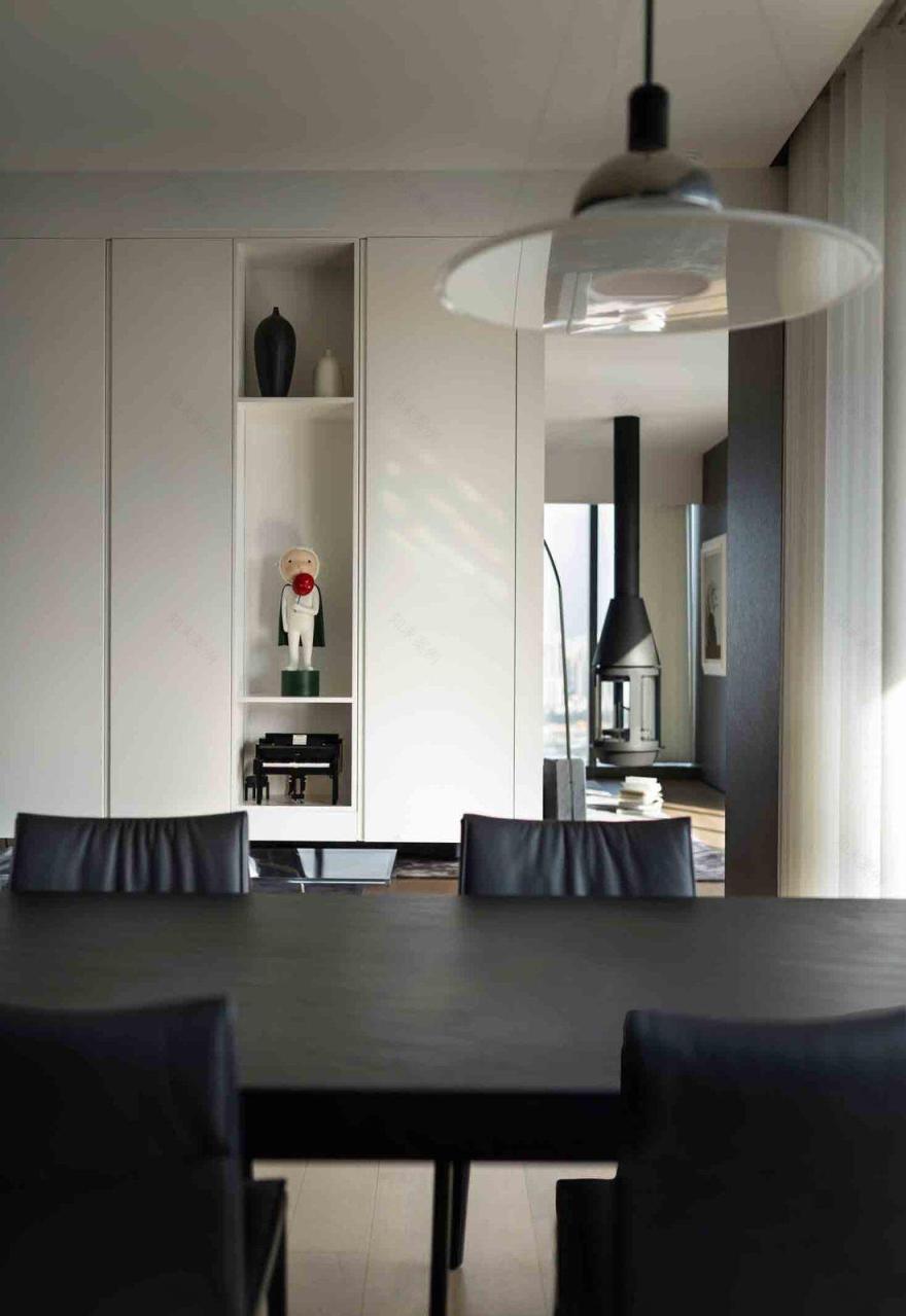 炫酷摩登的精装房改造-110