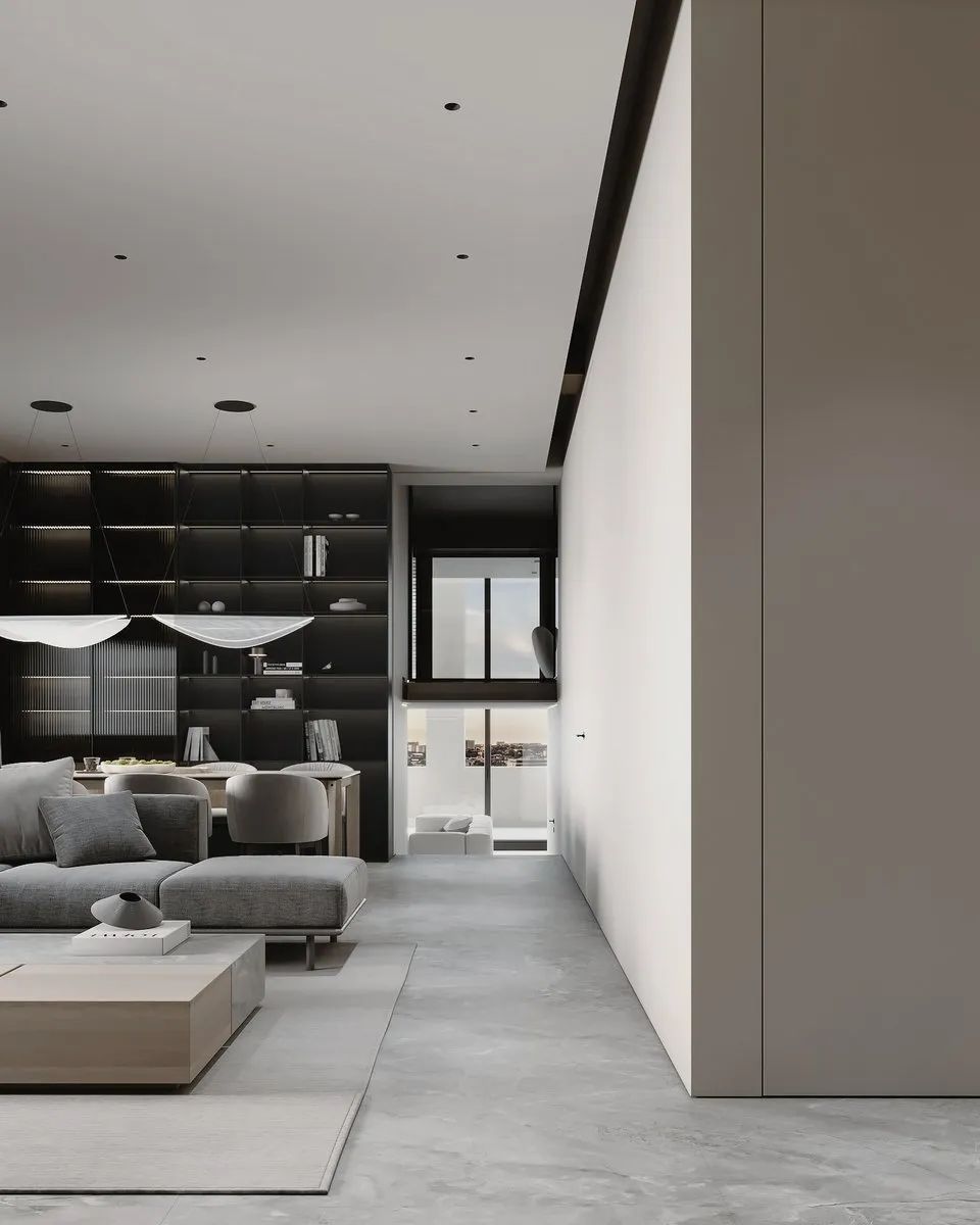 利雅得顶层复式公寓设计丨沙特阿拉伯利雅得丨LeQB Architects-6