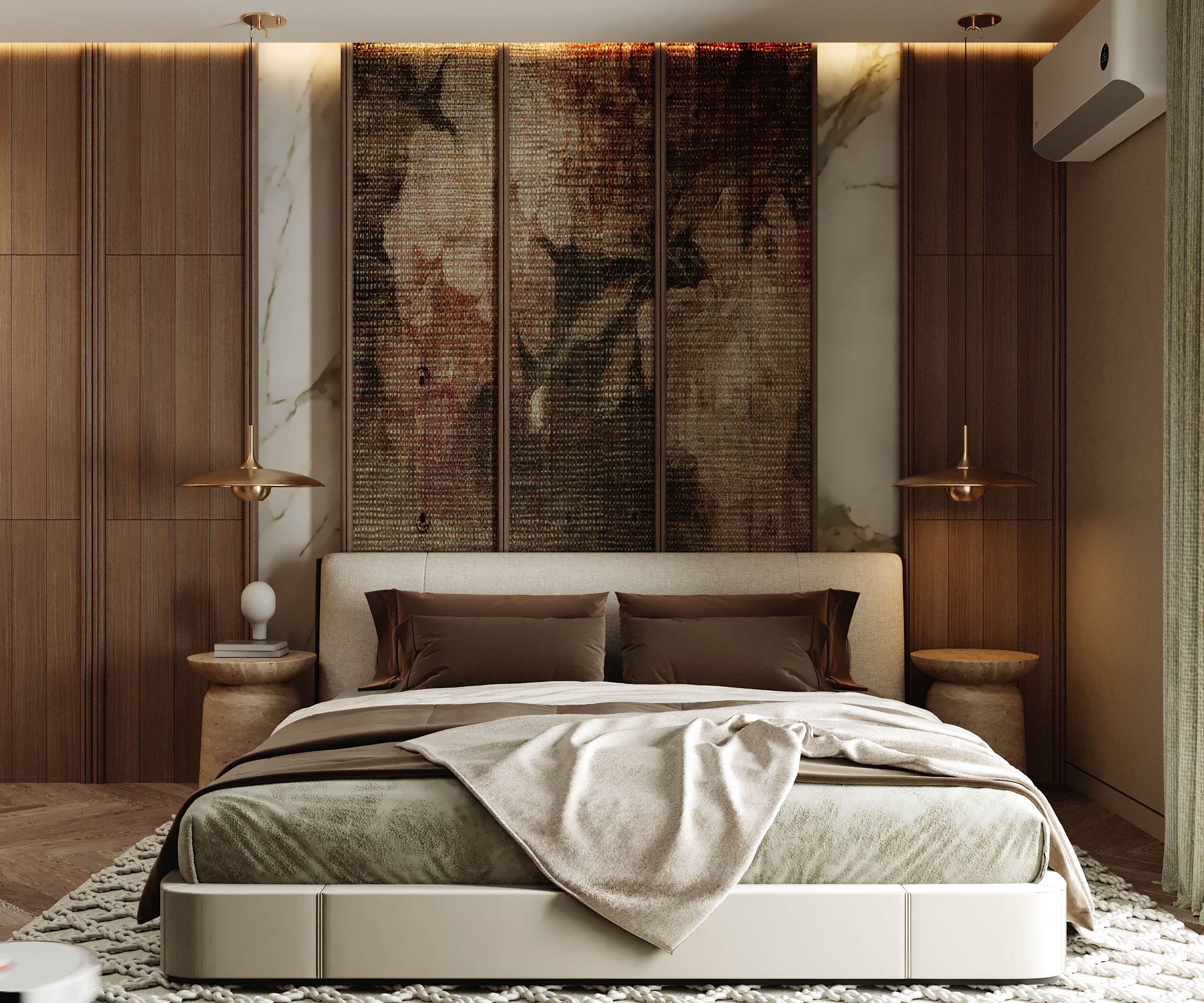 主卧室内设计-3