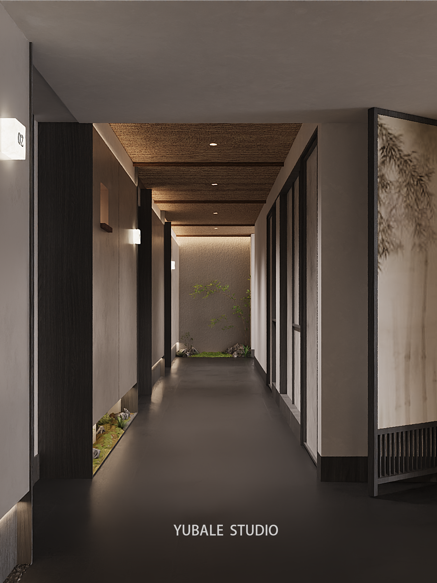 宋式风格的皮肤管理中心丨yubale studio-11