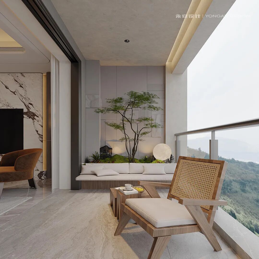 永安新作丨深铁懿府240㎡【山林意象·悠然雅居】-63