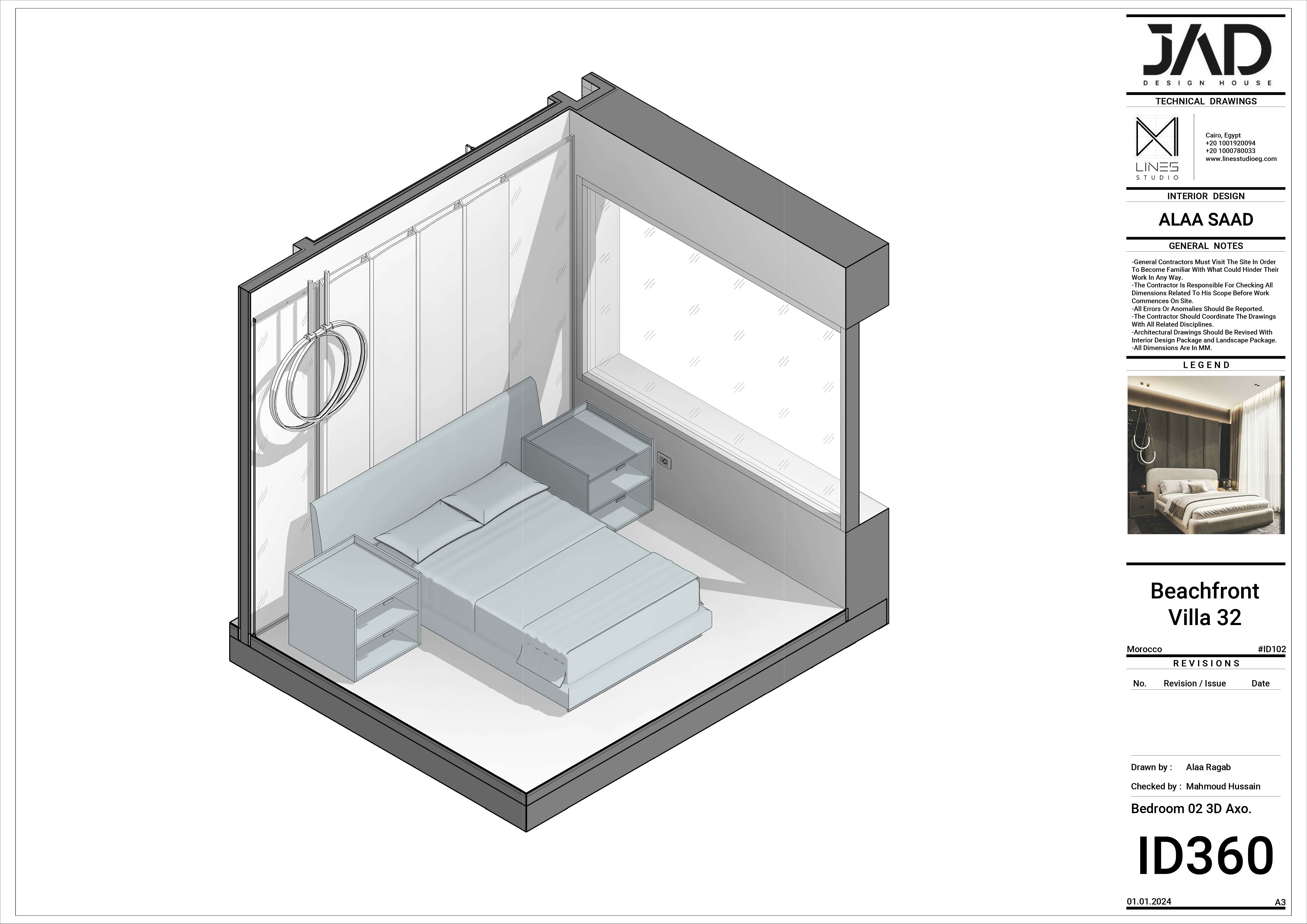 摩洛哥海滨别墅 B32 室内设计丨LINES Studio-14