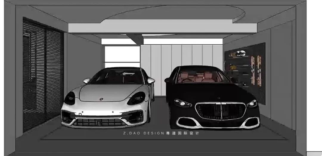 尊道新作|合肥『文一·塘溪津门』1000㎡折衷主义别墅，专治豪宅审美疲劳。-85