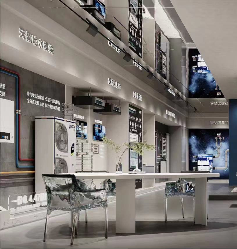 四川泸州约克 VRF 暖通展厅设计丨中国泸州丨周笙笙全案设计工作室-4