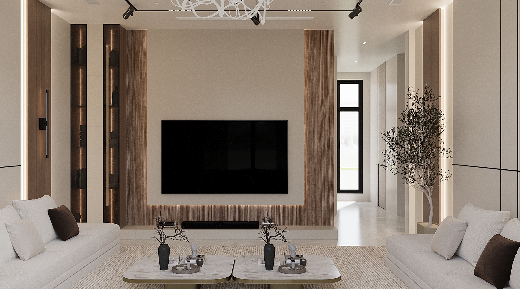 现代别墅室内设计-19