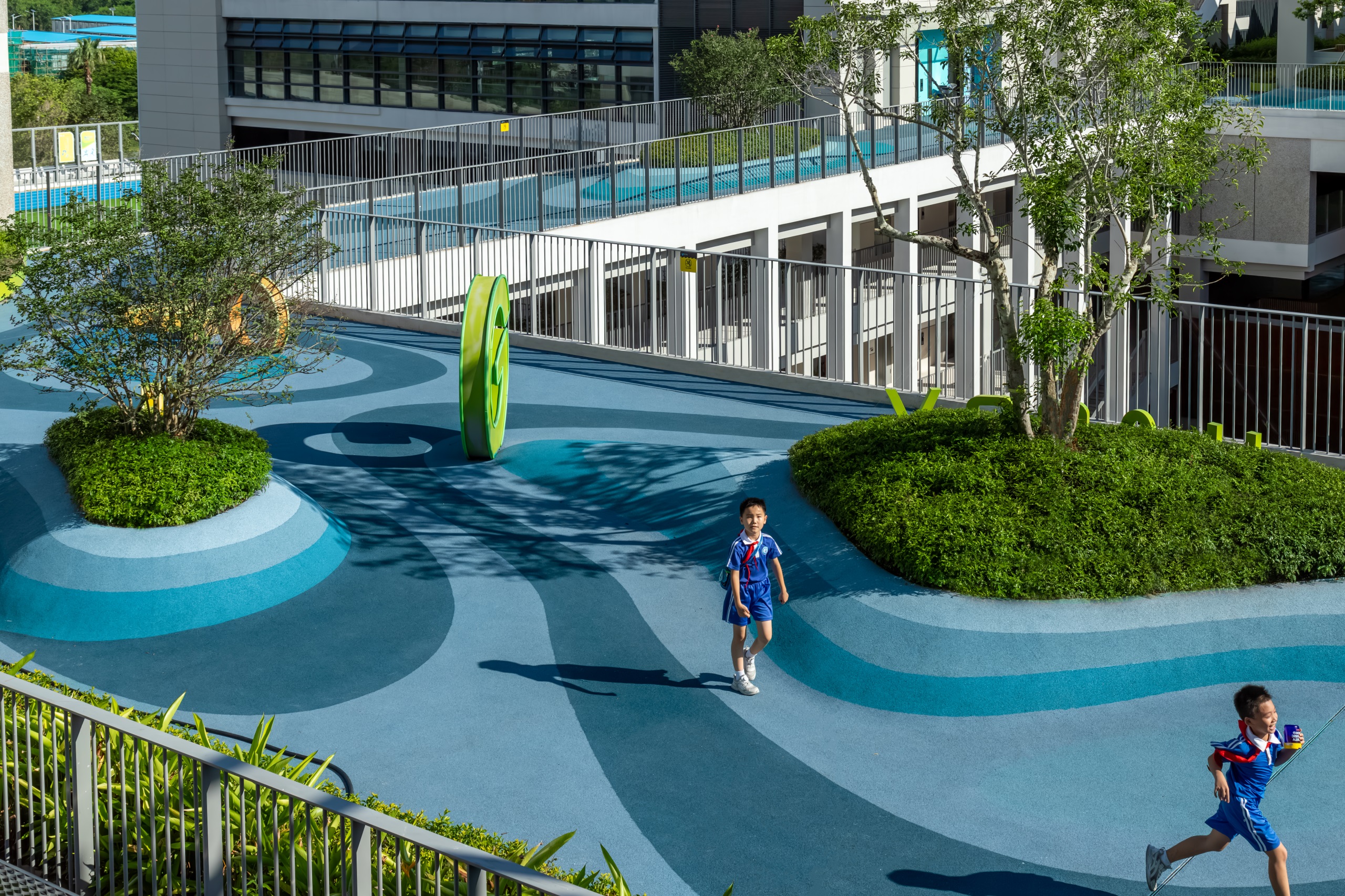 深圳市宝安中学(集团)海天学校丨中国深圳丨HILL 希尔景观-99