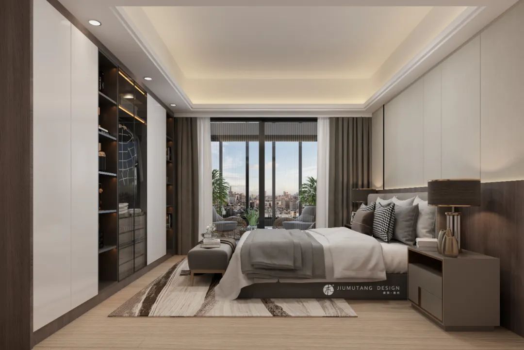 九木堂设计 | 290㎡精装房改造,呈现东方风雅美学私宅-61