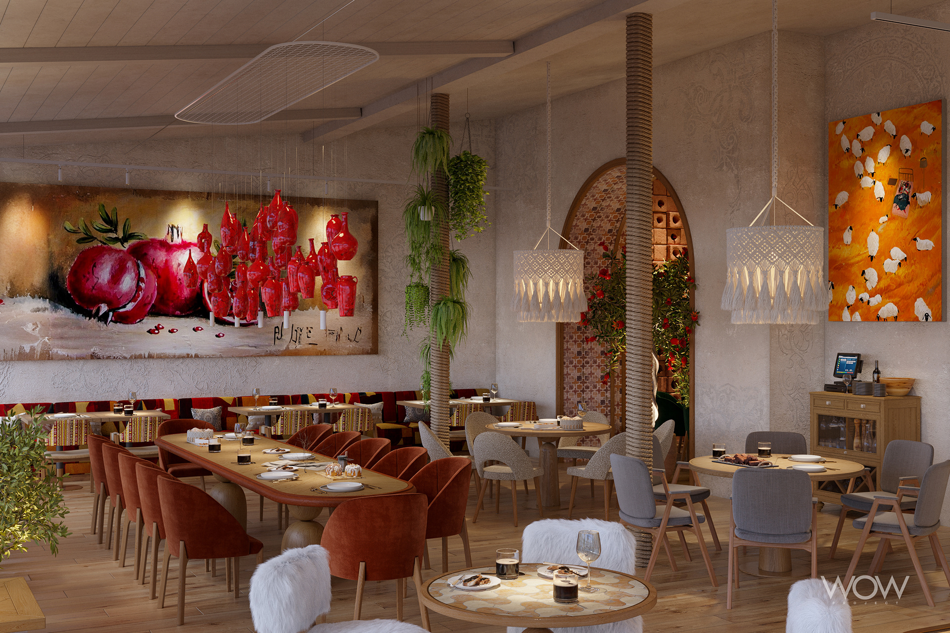 玛娜娜餐厅丨乌兹别克斯坦塔什干丨WOW Project-13