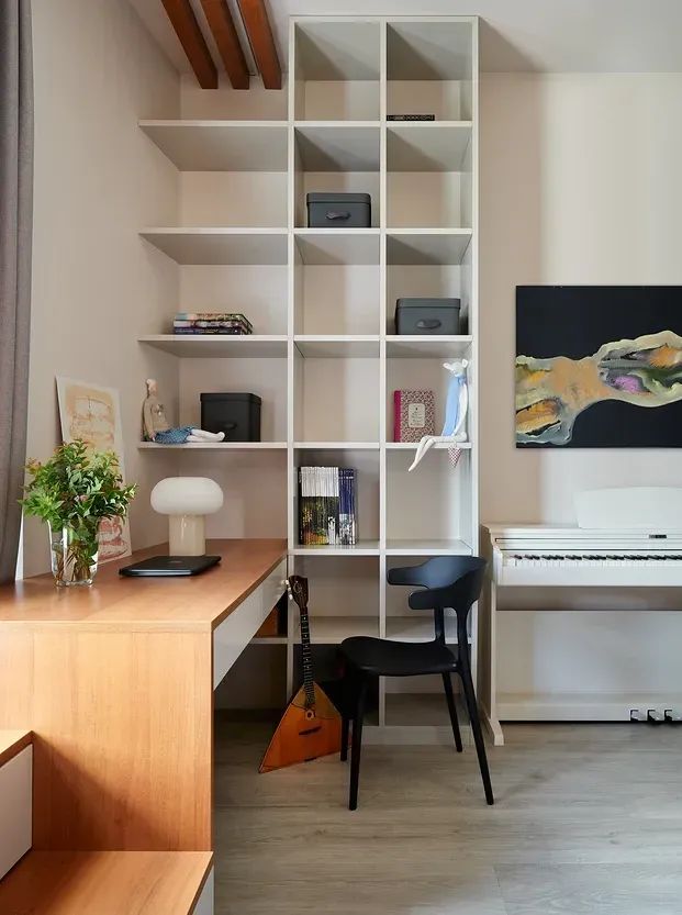 母女三人 39㎡小公寓设计丨Tatyana Maslennikova-22