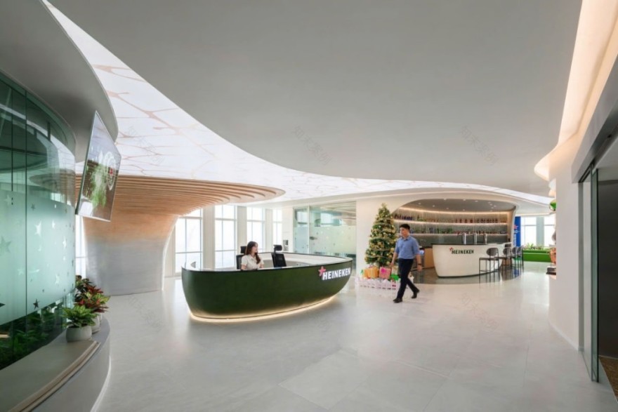 喜力办公室丨越南胡志明市丨AZ Architects-0