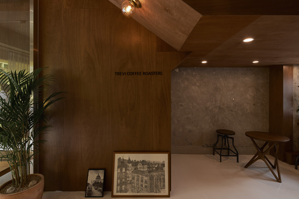现代简约 39 平咖啡厅室内设计案例-14