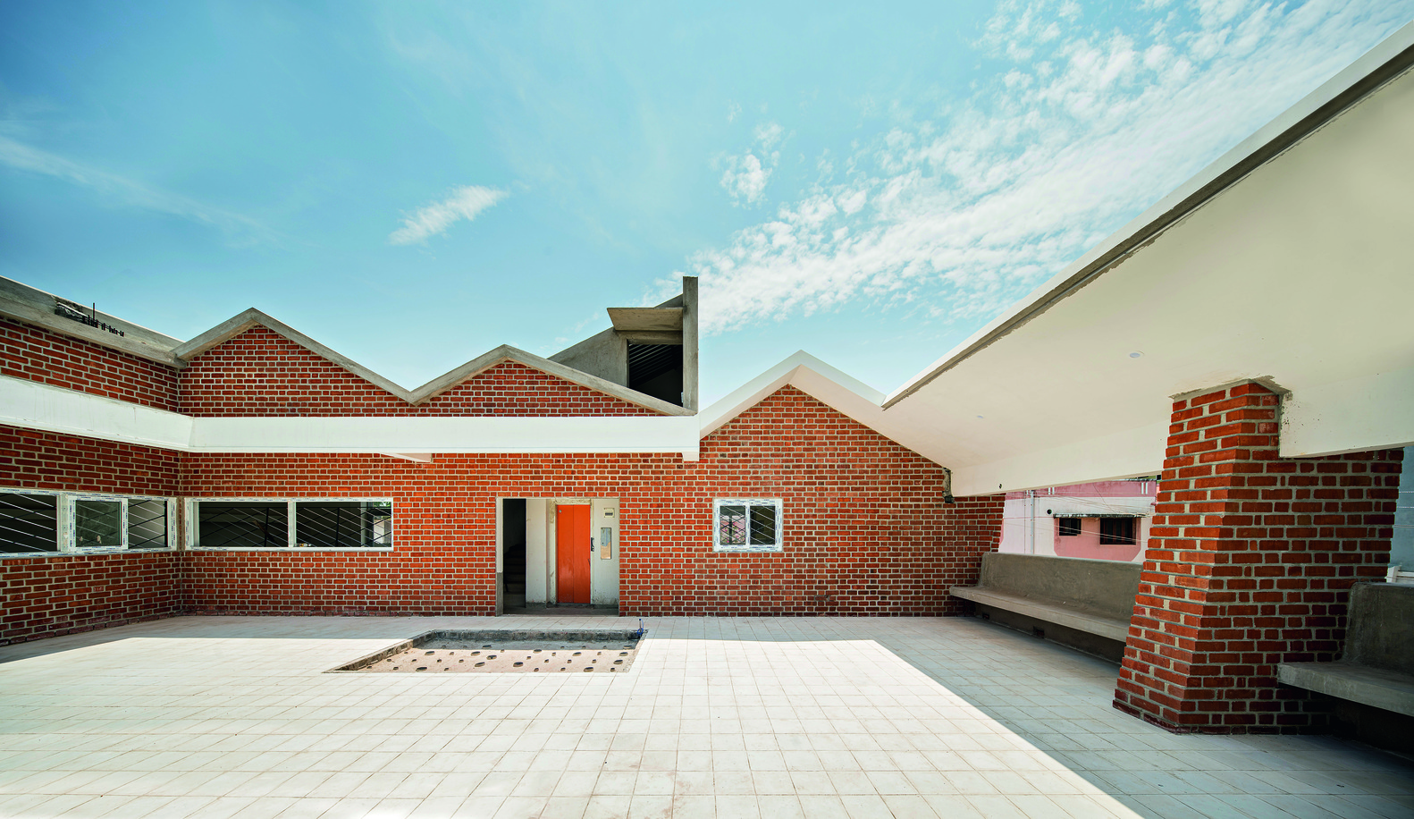 印度 Nandalal Sewa Samithi 图书馆丨Anupama Kundoo Architects-16