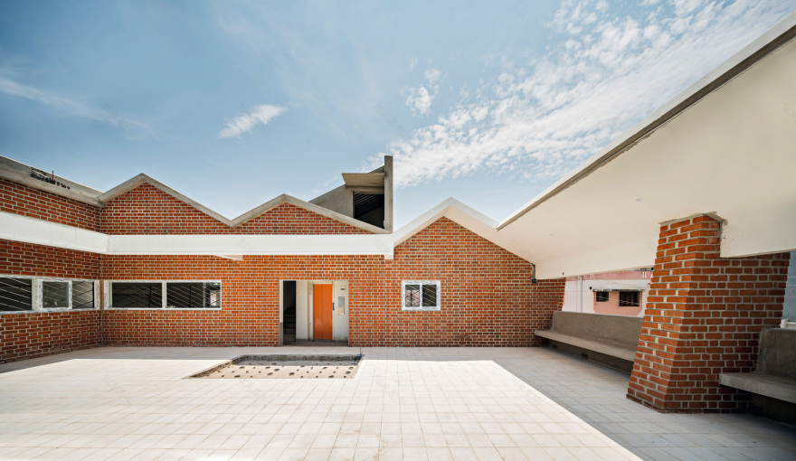 印度 Nandalal Sewa Samithi 图书馆丨Anupama Kundoo Architects-16