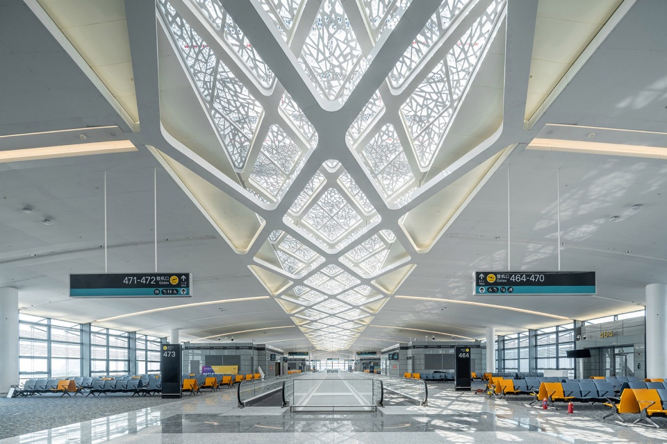 杭州萧山国际机场 T4 航站楼 | 莲下泛舟,桂雨飘香-53